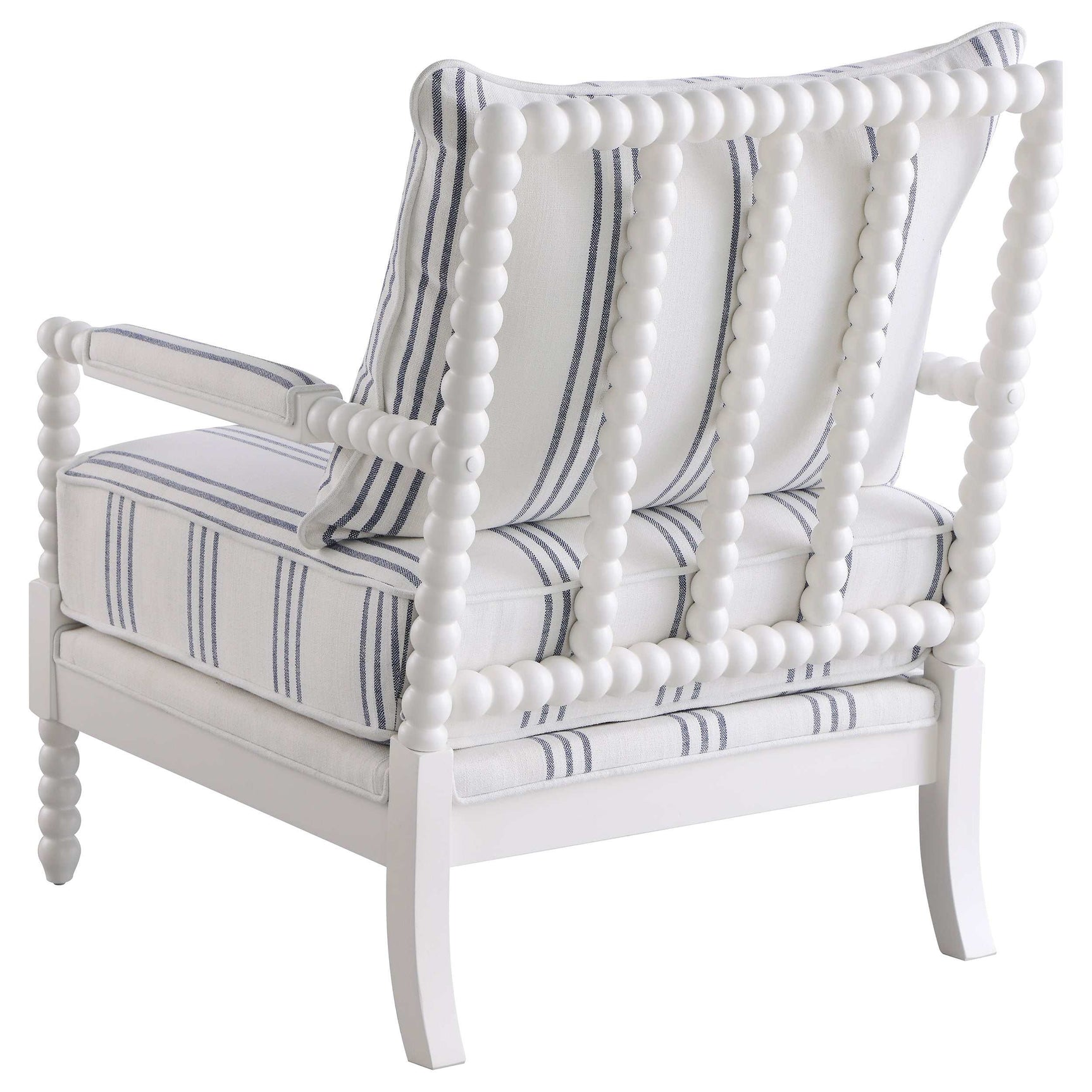 Blanchett White Accent Chair - Ornate Home