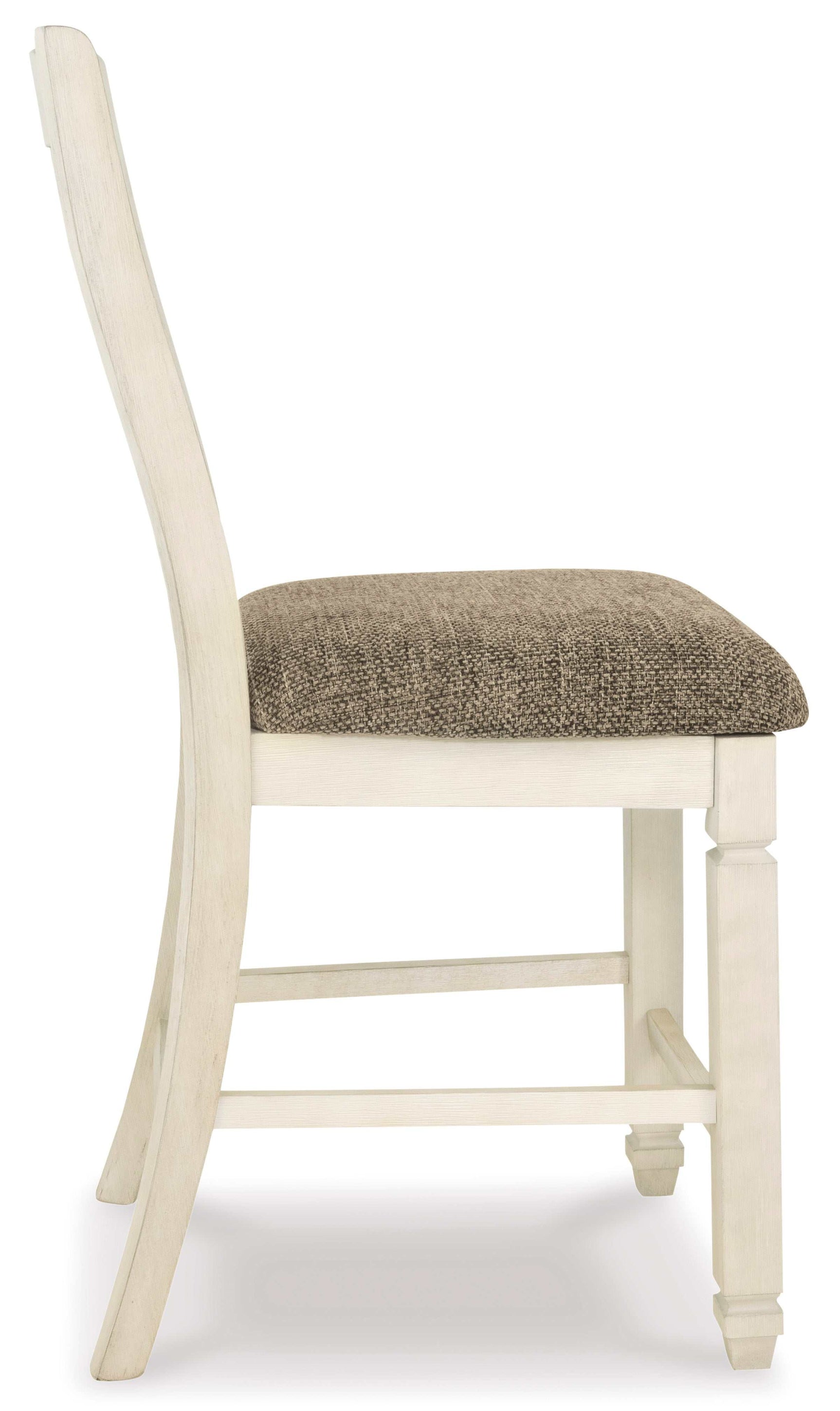 Bolanburg Antique White Bar Stool (Set of 2) - Ornate Home