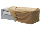 Boyle Light Brown Outdoor/Patio Dust Cover For Sofa - Ornate Home