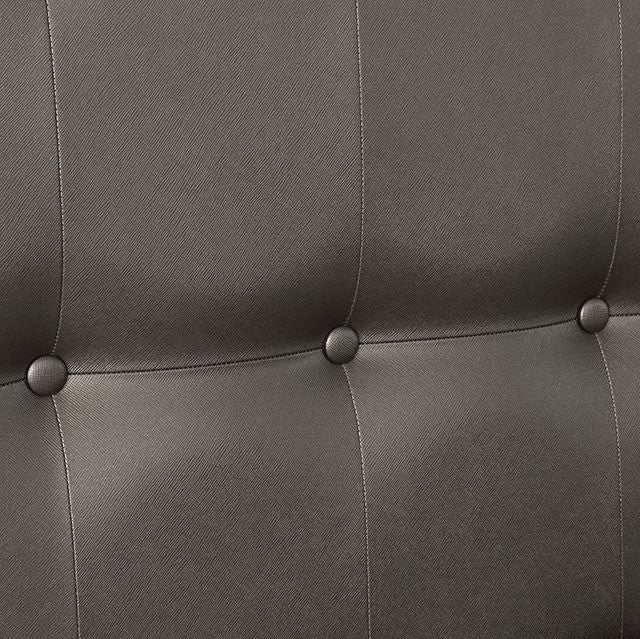 Brachium Silver E. King Bed w/ HB LED - Ornate Home