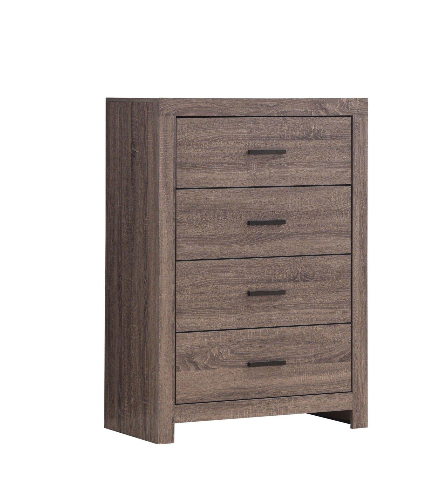 Brantford Barrel Oak Chest - Ornate Home