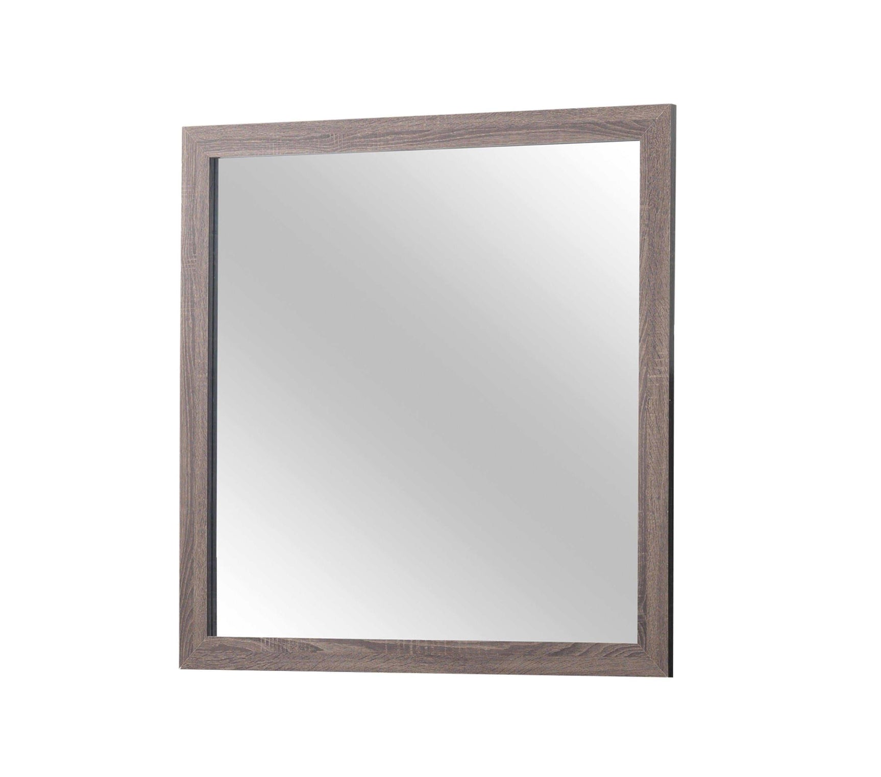 Brantford Barrel Oak Rectangle Dresser Mirror - Ornate Home