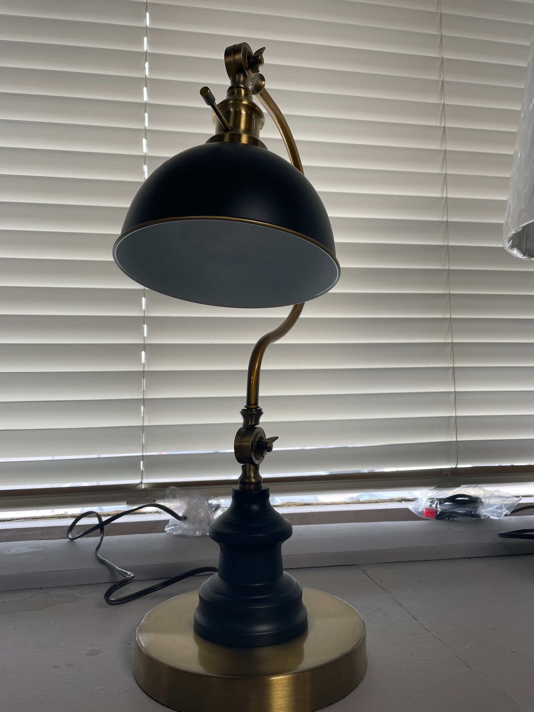 Briar Antique Gold Table Lamp - Ornate Home