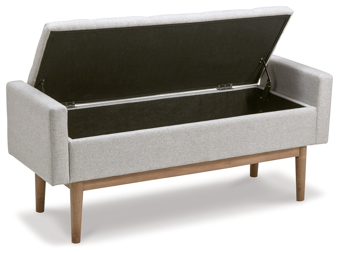 Briarson Beige/Brown Storage Bench - Ornate Home