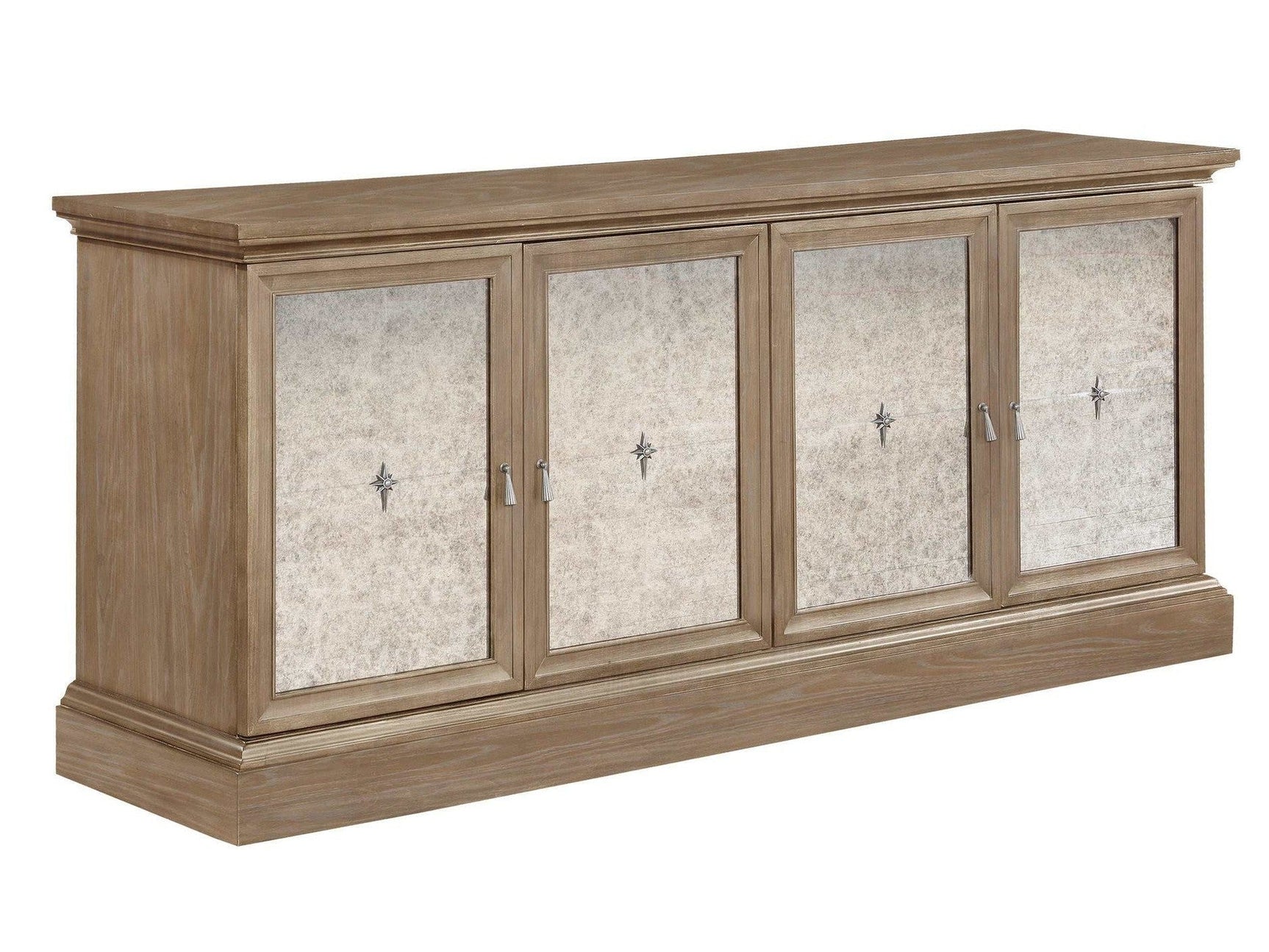 Brockway Barley Brown 4-Door Server/Sideboard - Ornate Home