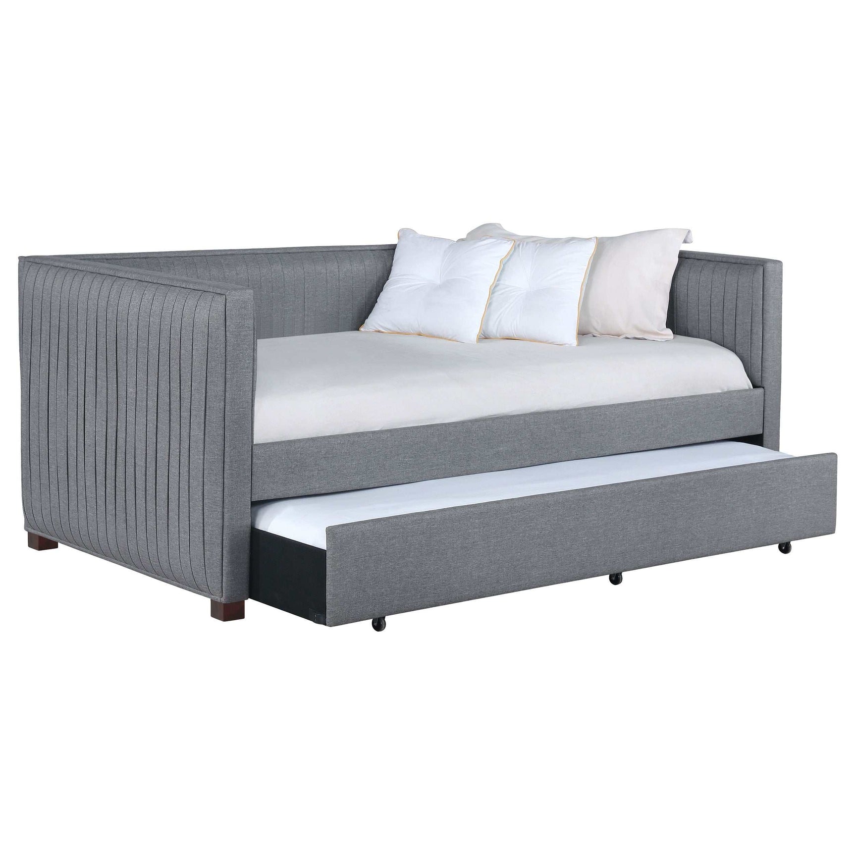Brodie Grey Twin Daybed W/ Trundle - Ornate Home