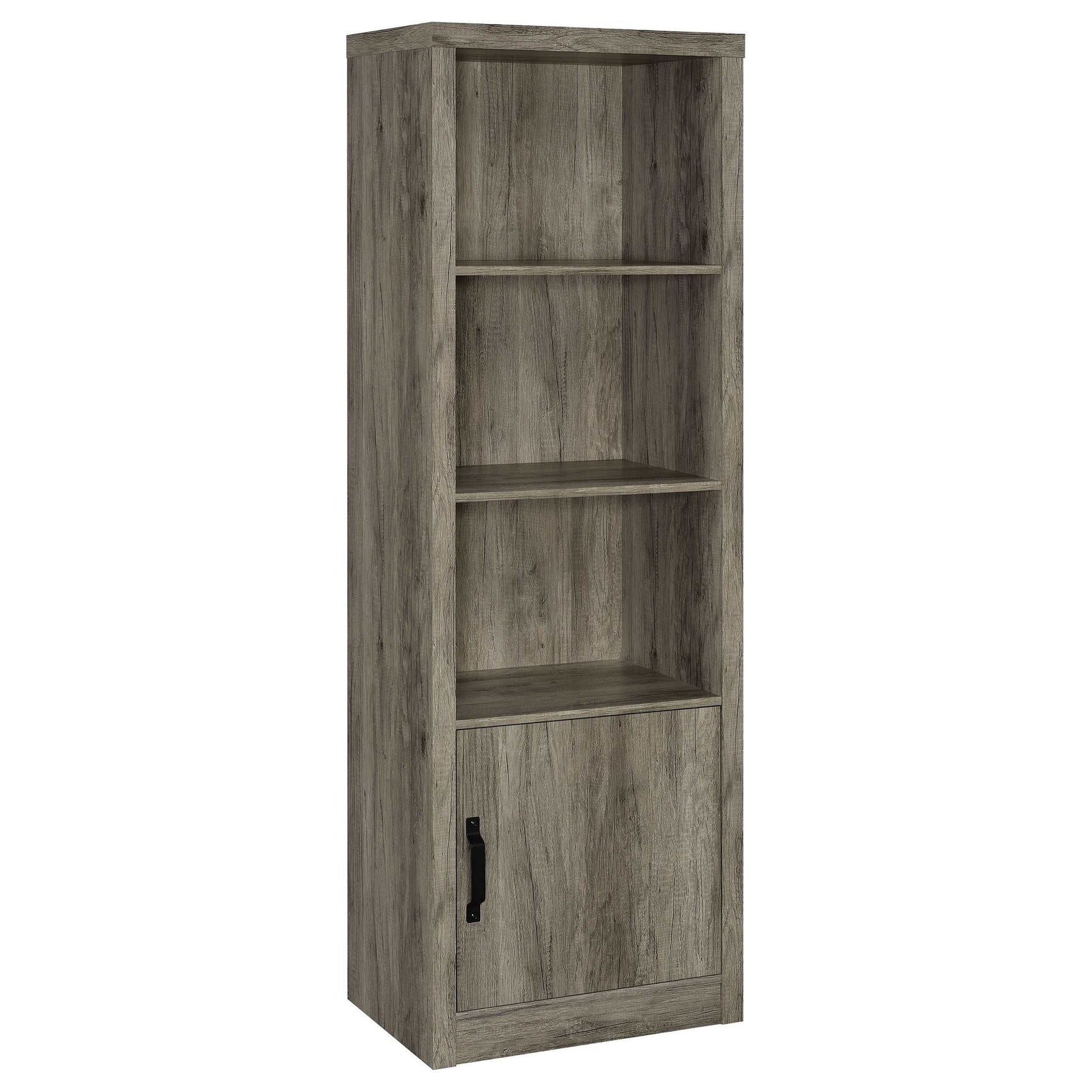 Burke Grey Driftwood 3 Pc Entertainment Center - Ornate Home