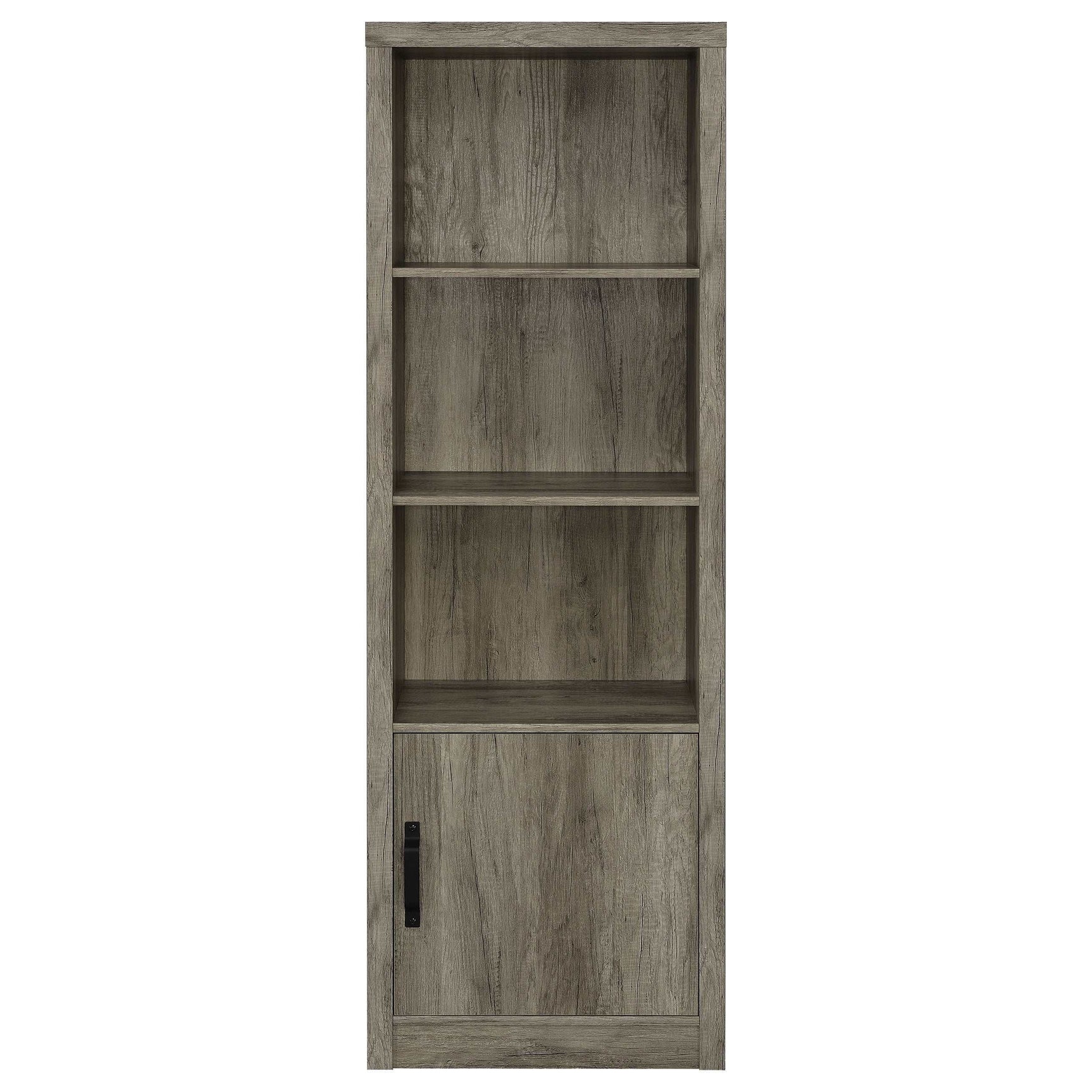 Burke Grey Driftwood 3 Pc Entertainment Center - Ornate Home