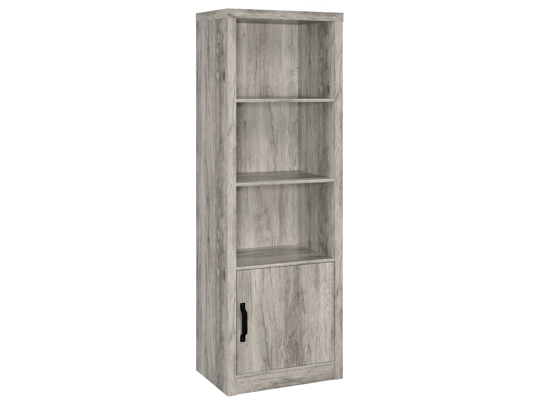 Burke Grey Driftwood Media Tower - Ornate Home