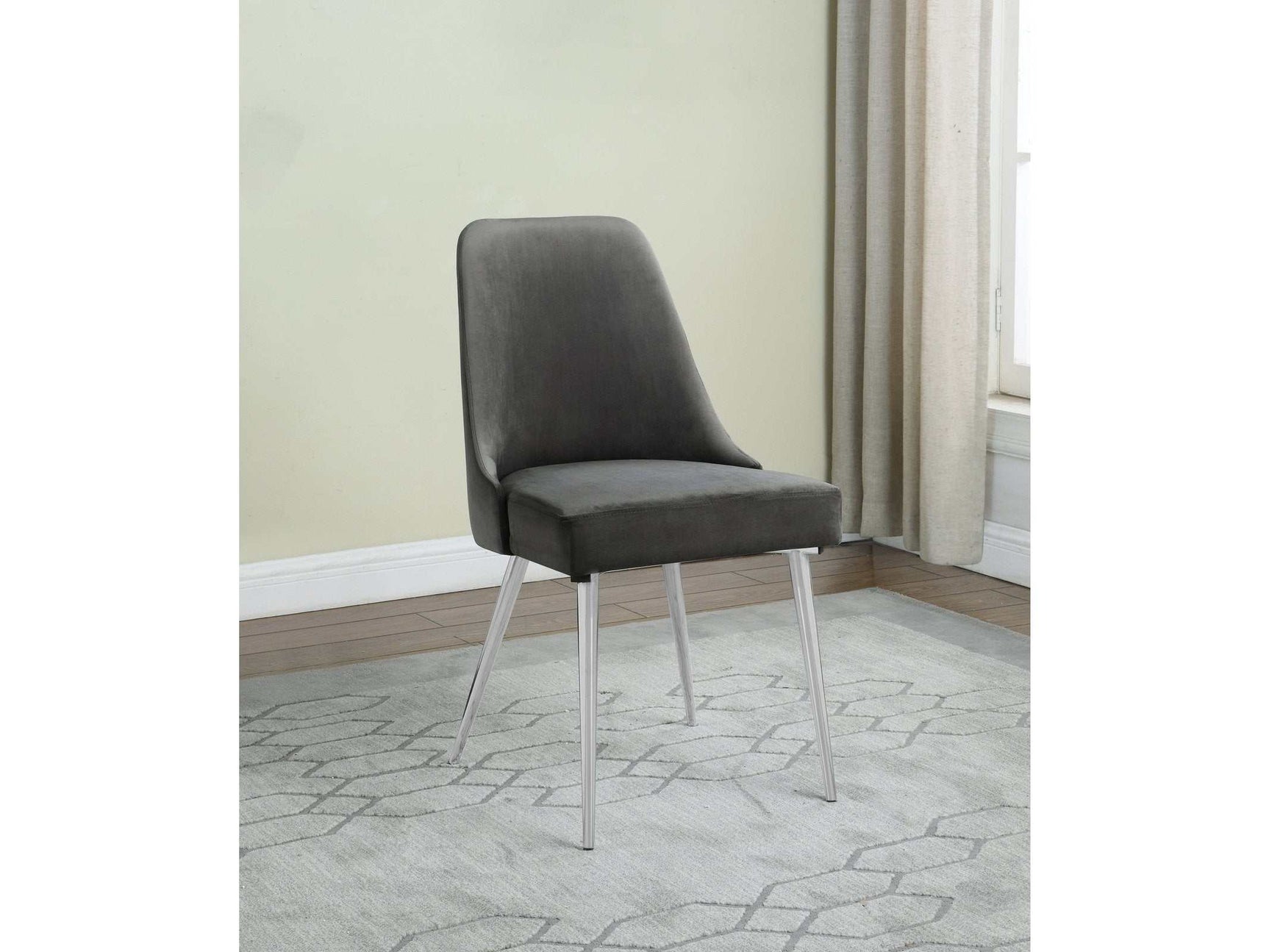 Cabianca Grey Side Chairs (Set Of 2) - Ornate Home