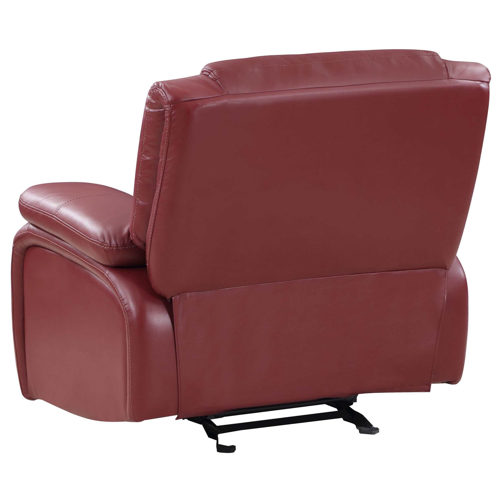 Camila Red Glider Recliner - Ornate Home