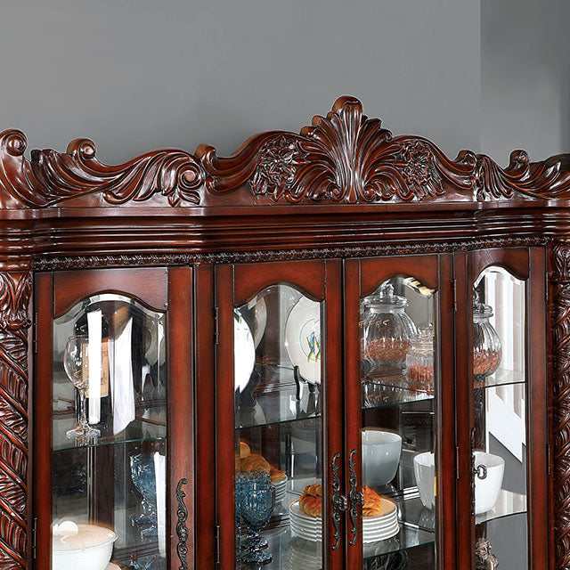 Canyonville Brown Cherry Hutch & Buffet - Ornate Home