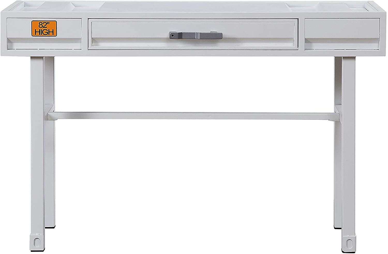 Cargo White Vanity Desk - Ornate Home