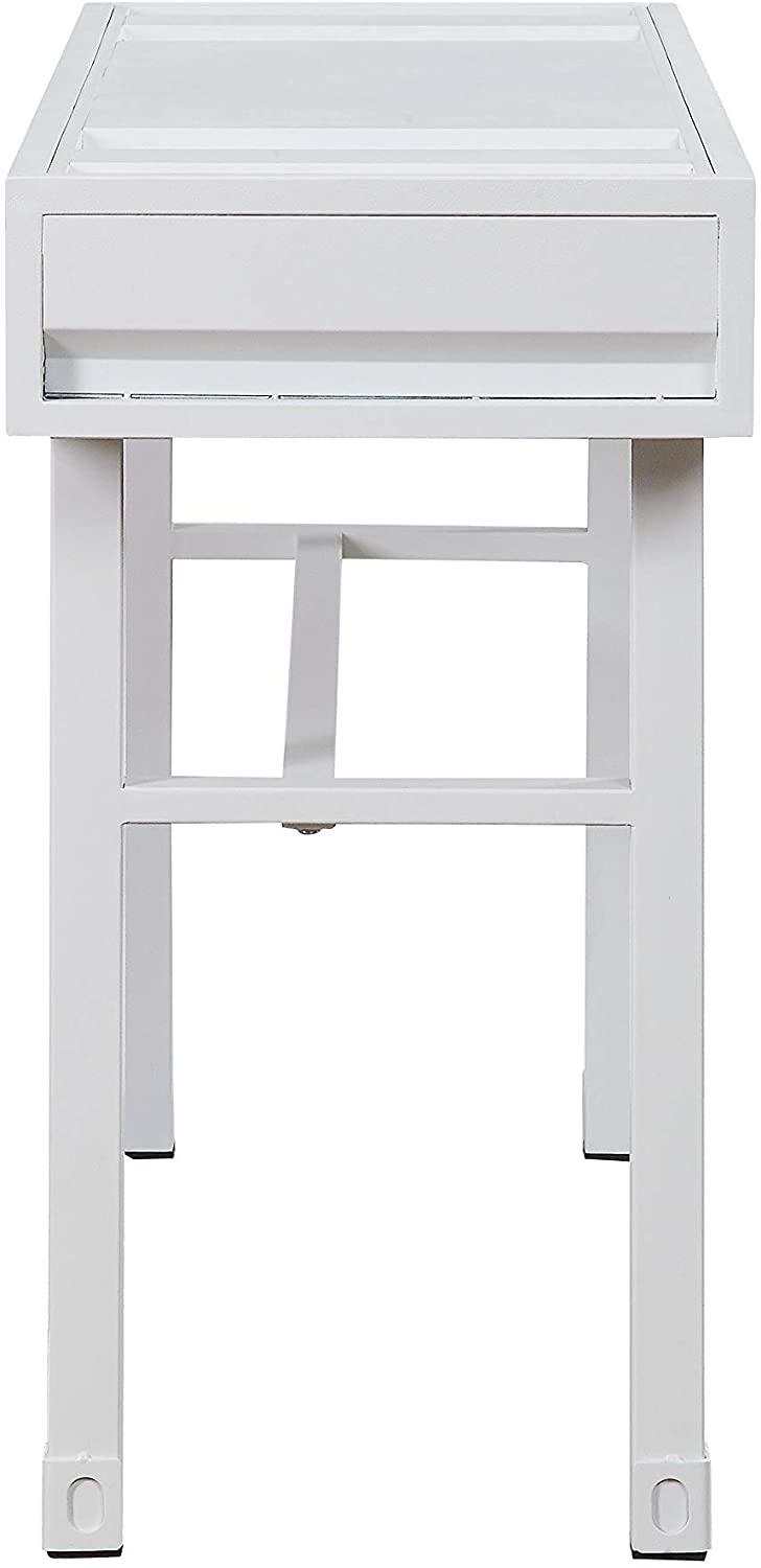 Cargo White Vanity Desk - Ornate Home