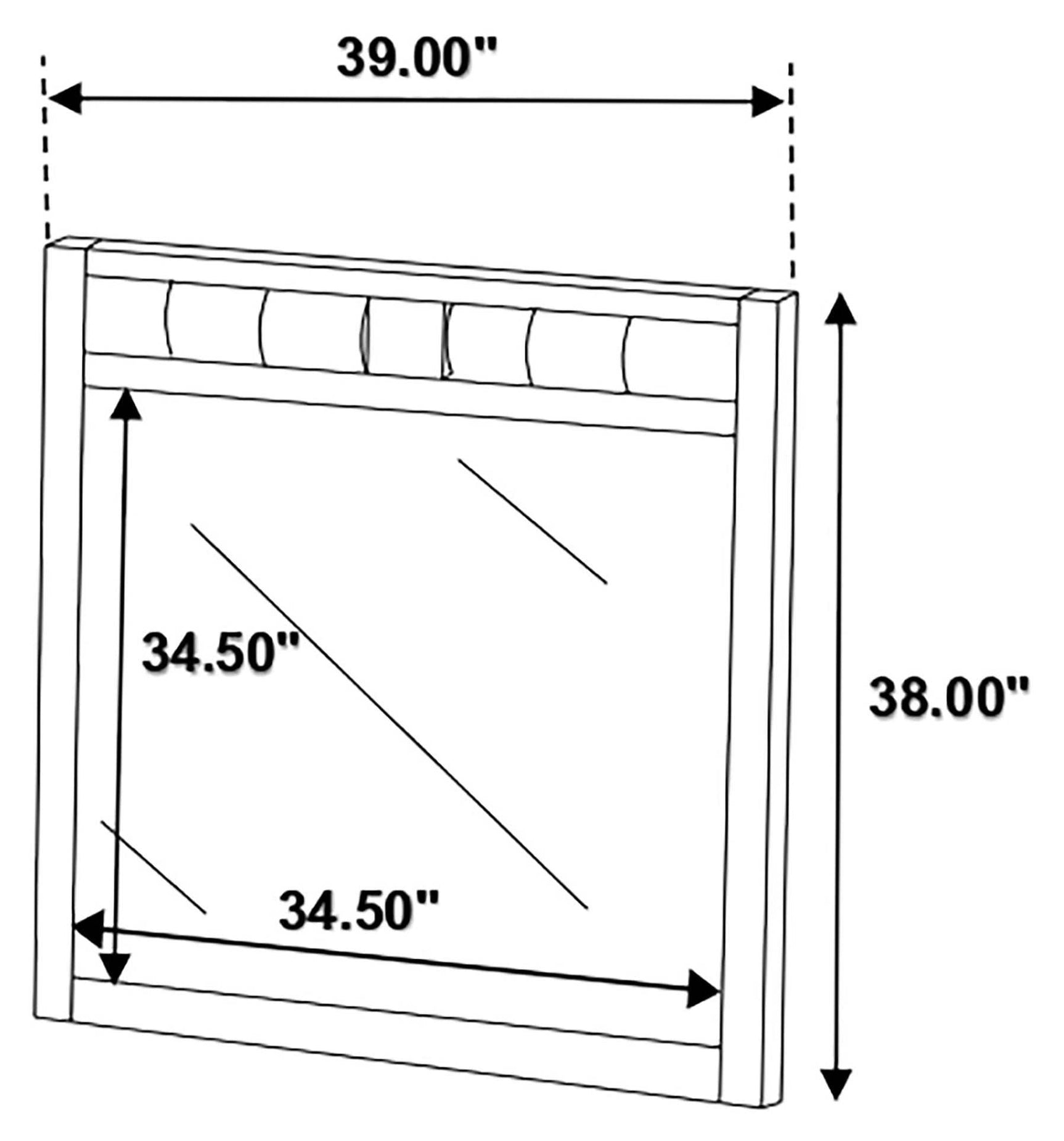 Carlton Cappuccino / Black California King Bed 5 Pc Set - Ornate Home