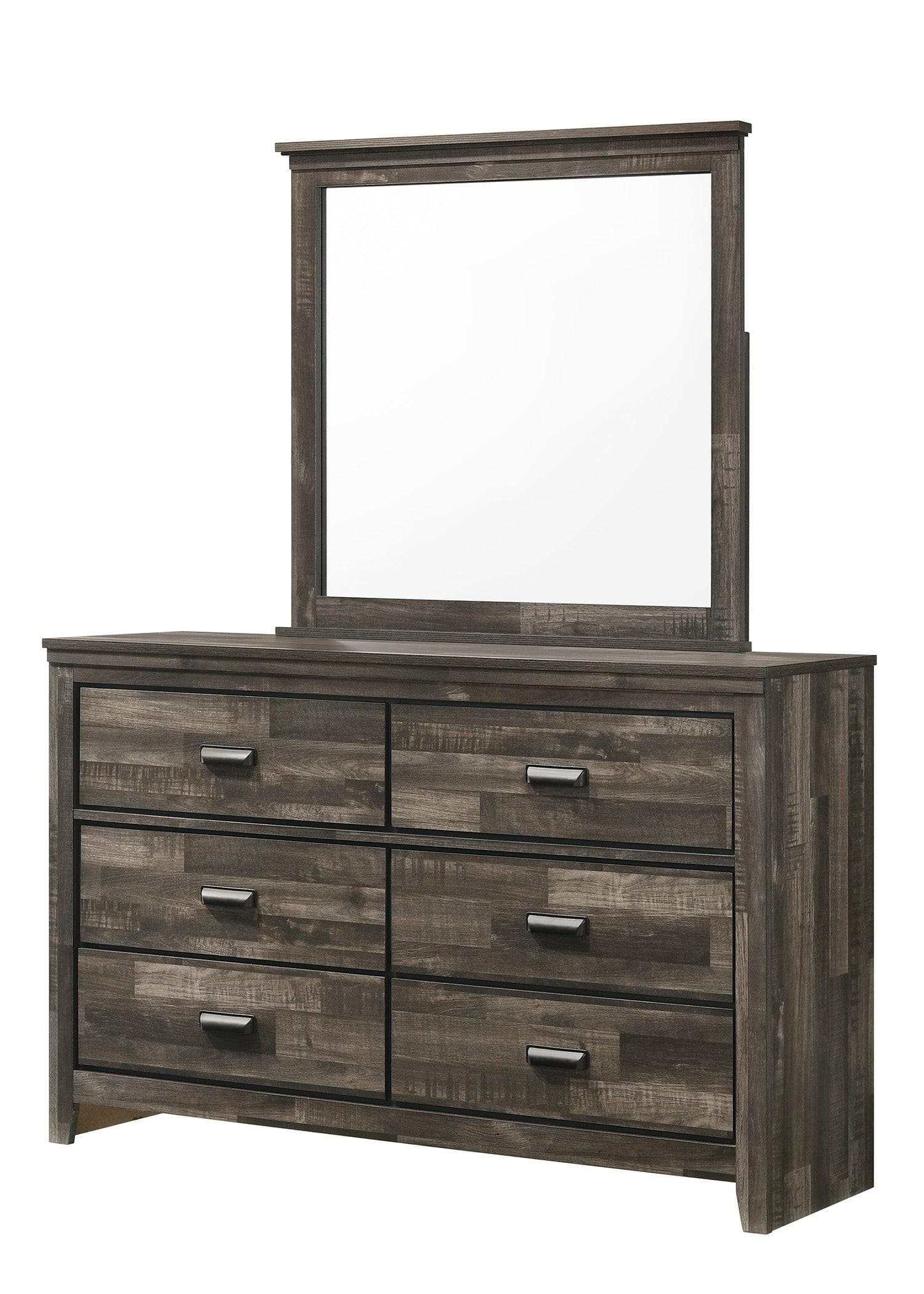 Carter Brown Platform Bedroom Set - Ornate Home