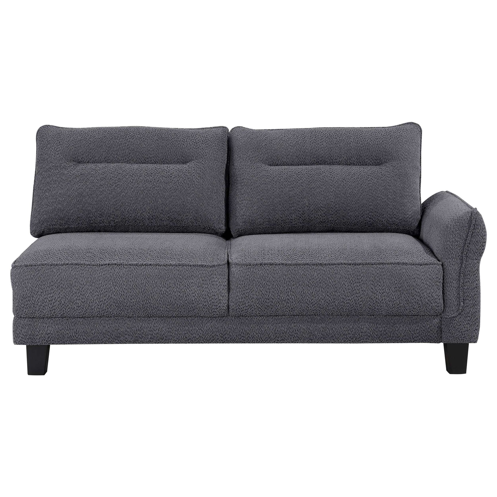 Caspian Grey Sectional - Ornate Home