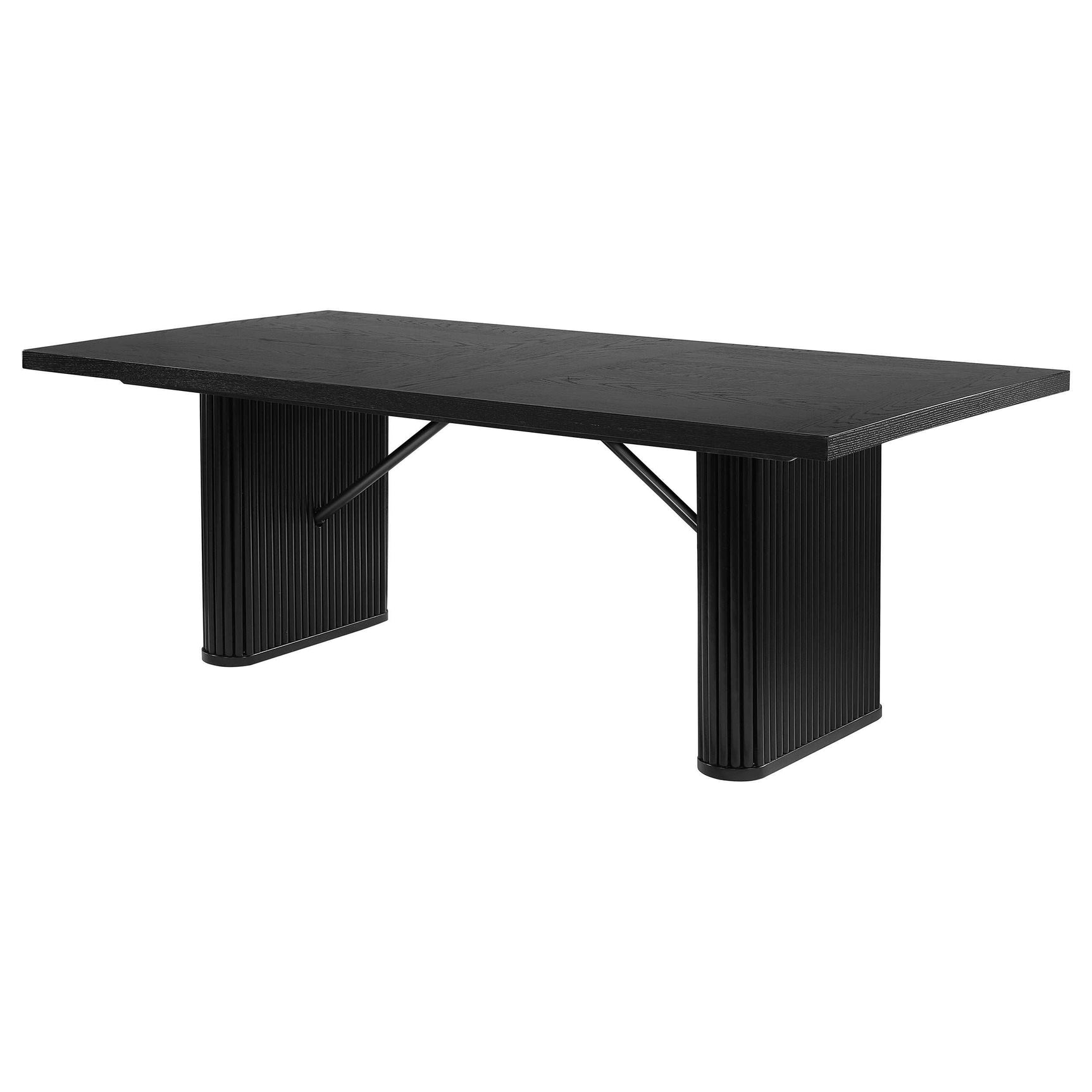 Catherine Black Dining Table - Ornate Home