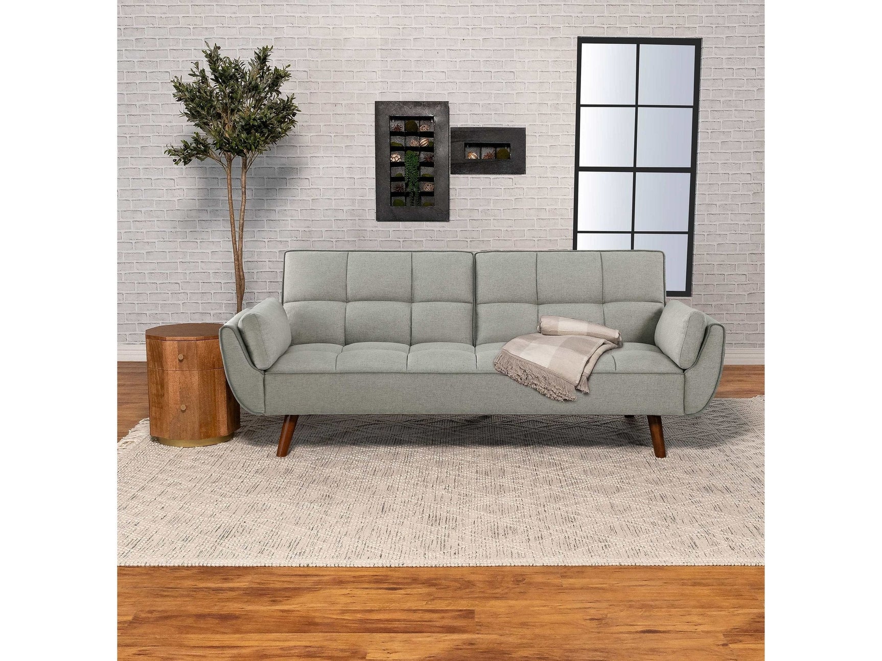 Caufield Grey Sofa Bed - Ornate Home