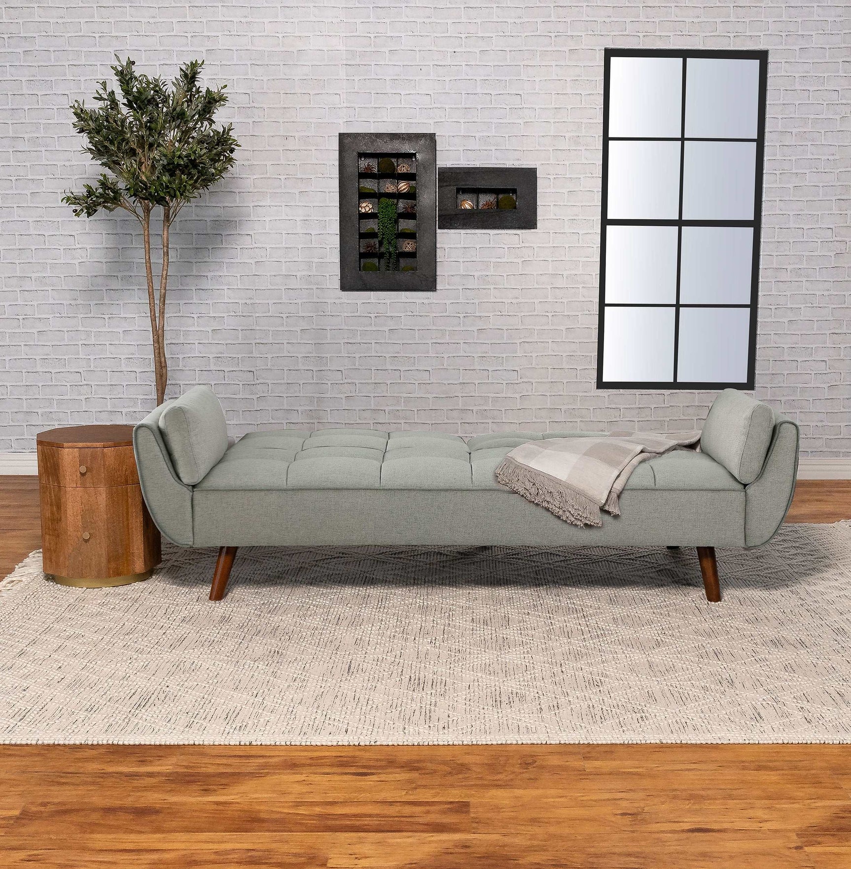 Caufield Grey Sofa Bed - Ornate Home