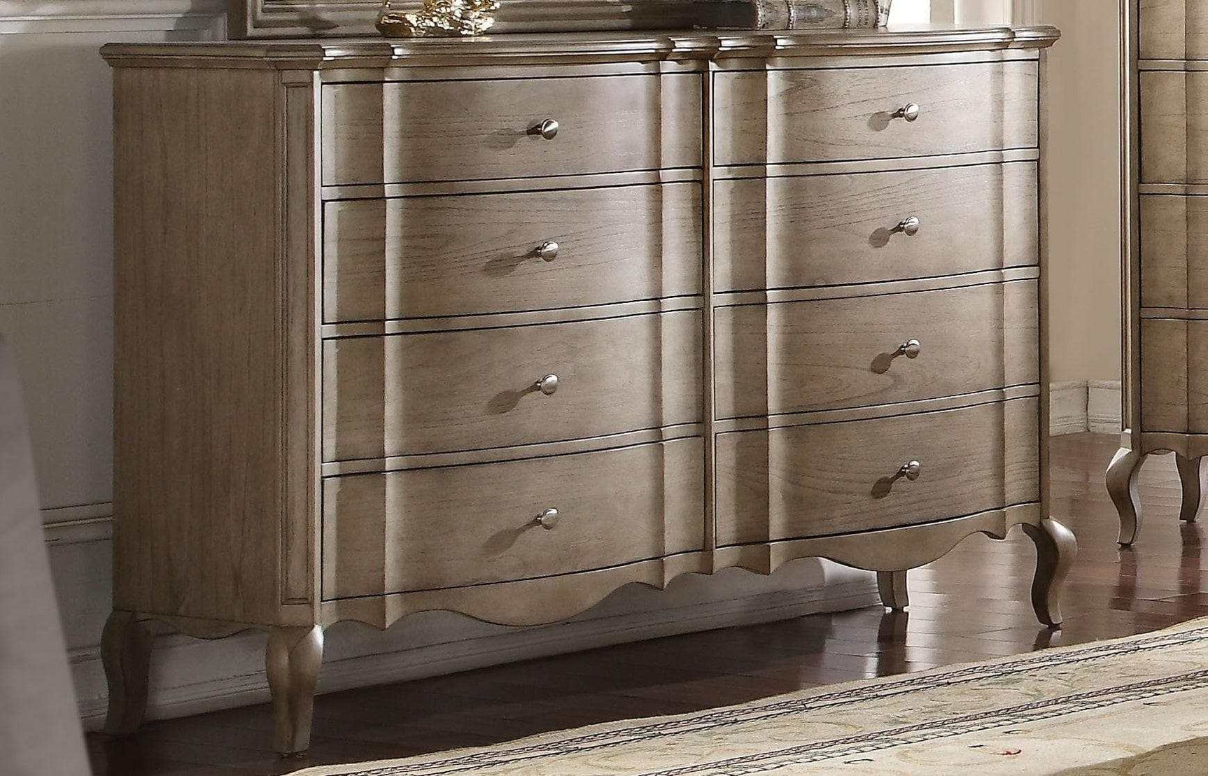 Chelmsford Antique Taupe Dresser - Ornate Home