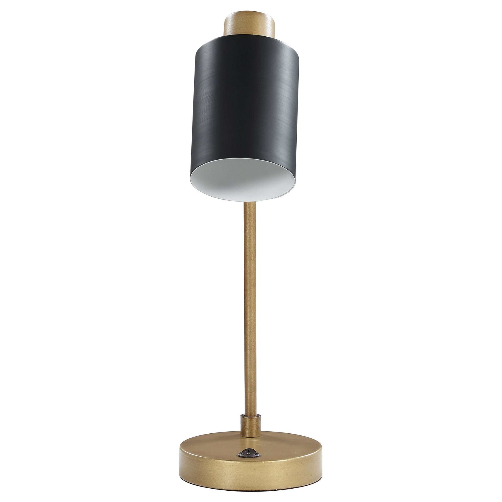 Cherise Antique Brass / Matte Black Table Lamp - Ornate Home