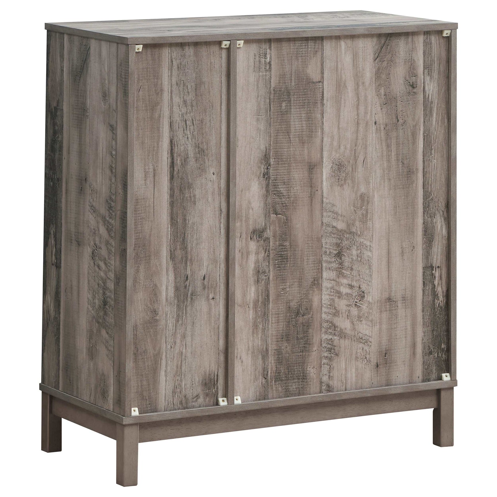 Cheyenne Weathered Acacia Bar Cabinet - Ornate Home