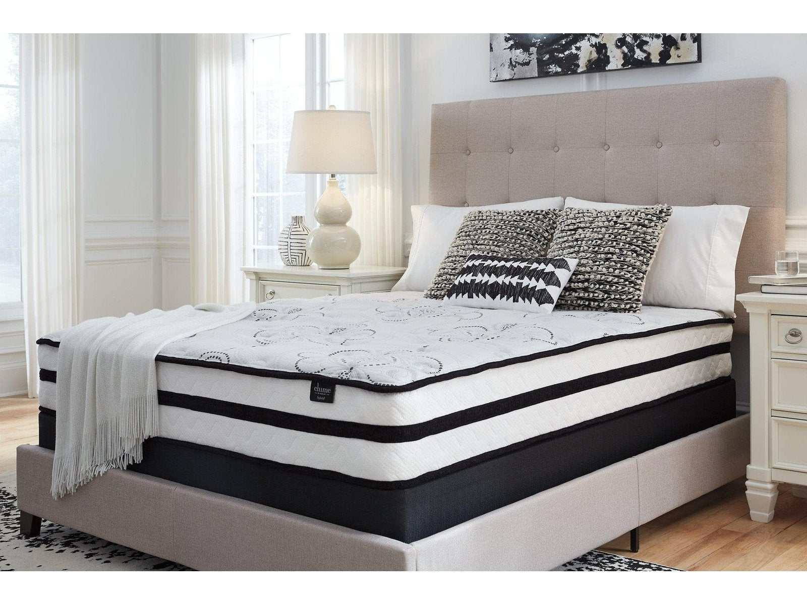Chime 10 Inch Hybrid Full Mattress in a Box / Medium - Ornate Home