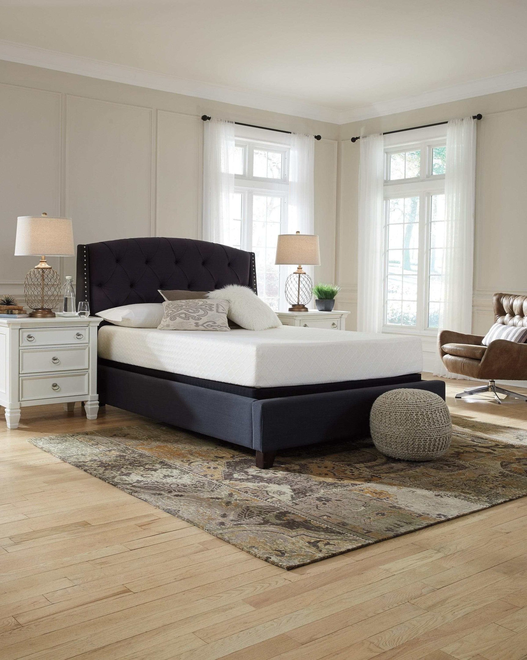 Chime 10 Inch Memory Foam Mattress in a Box / Firm - Ornate Home