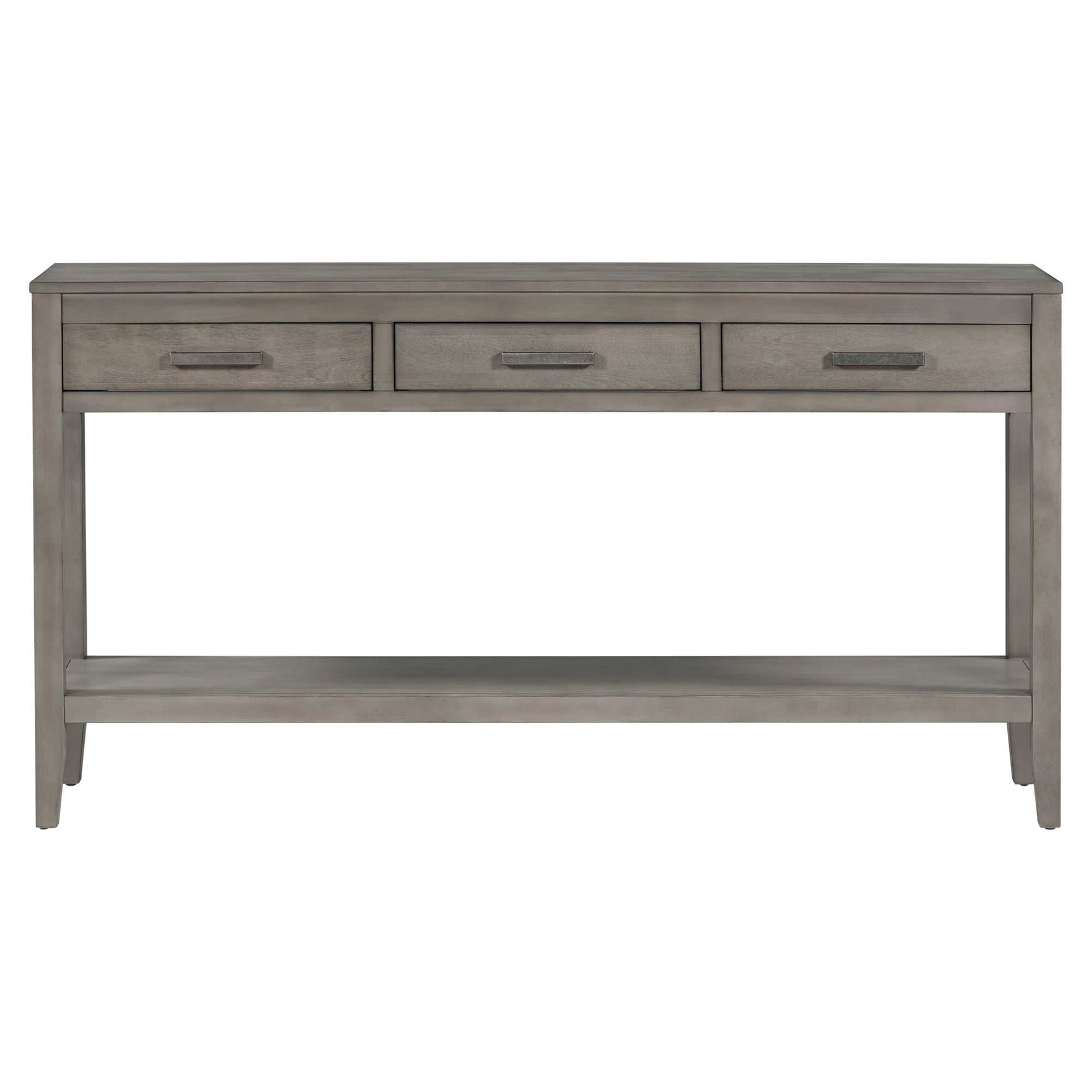Chino Console Table Gray - Ornate Home