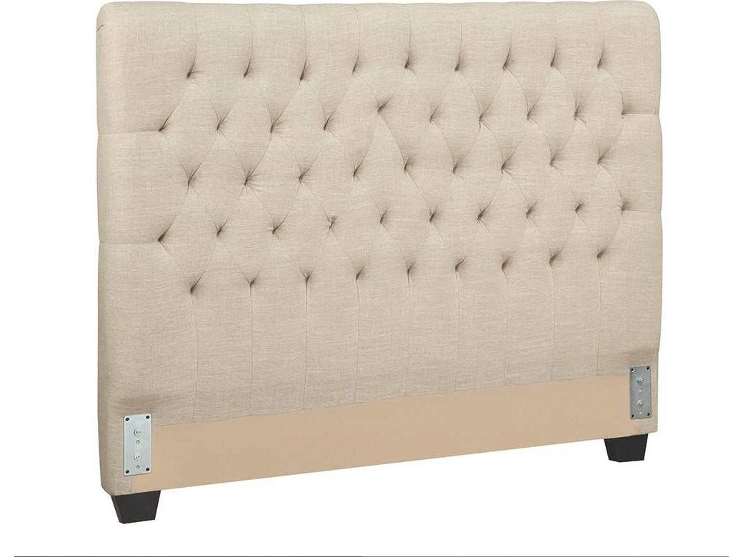 Chloe Oatmeal Full Headboard - Ornate Home