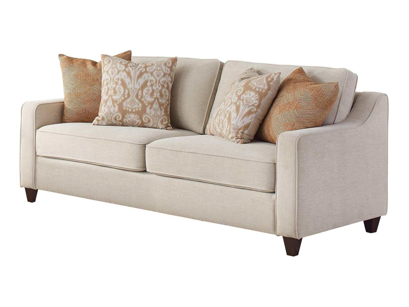 Christine Beige Stationary Sofa - Ornate Home