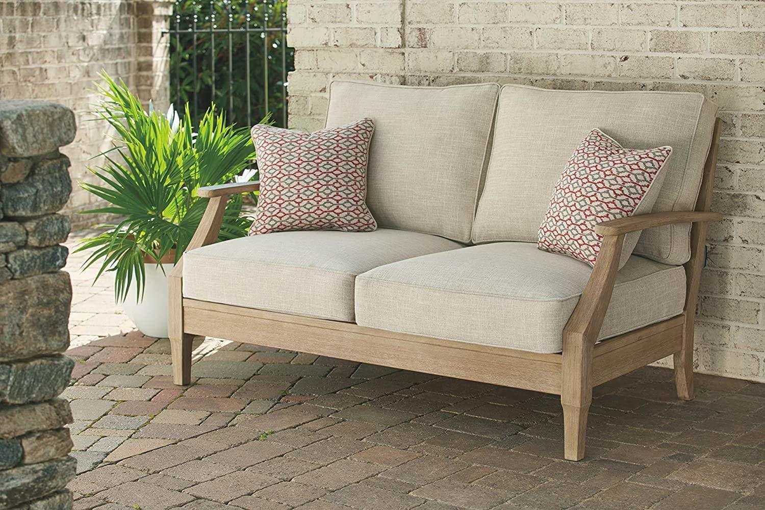 Clare View Outdoor Seating Group / 3pc - Ornate Home