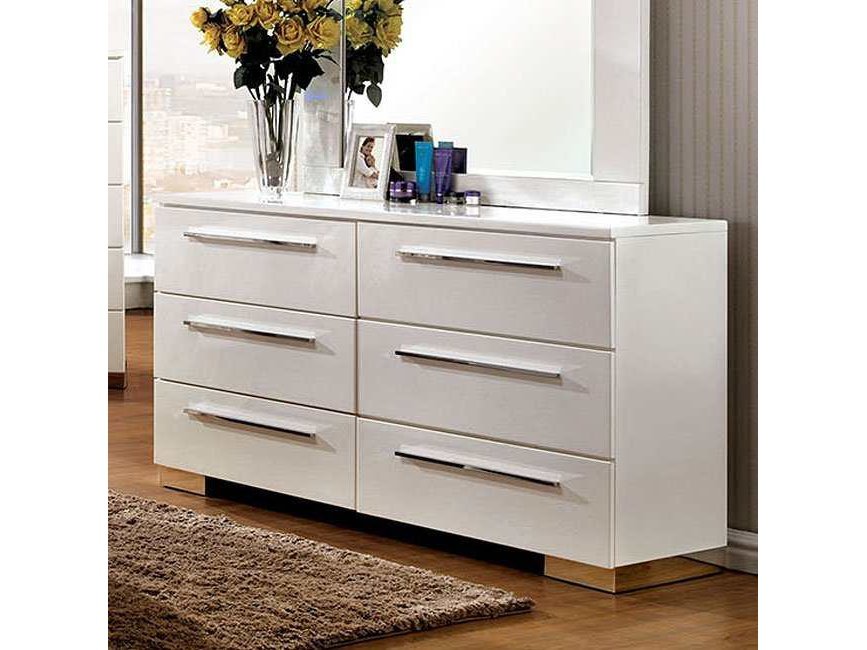 Clementine White Dresser - Ornate Home