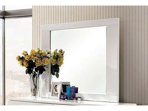 Clementine White Mirror - Ornate Home