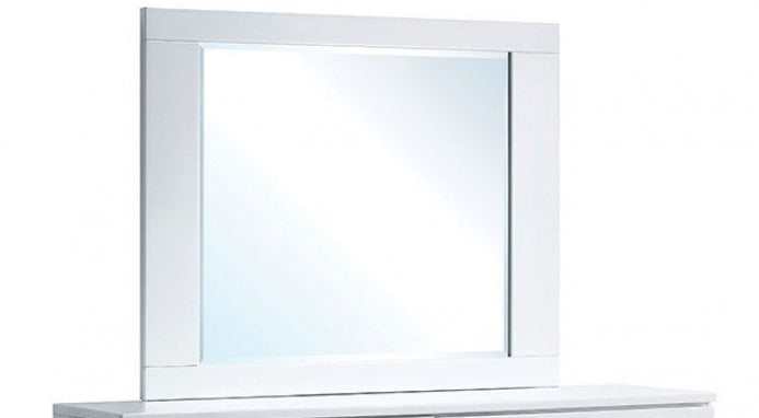 Clementine White Mirror - Ornate Home