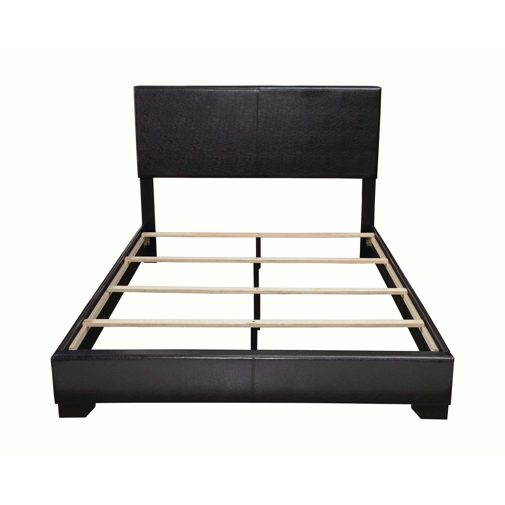 Conner Black Eastern King Panel Bed - Ornate Home