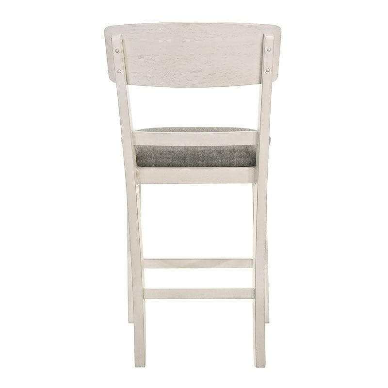 Conner Chalk/Gray Counter Height Chair (Set of 2) - Ornate Home