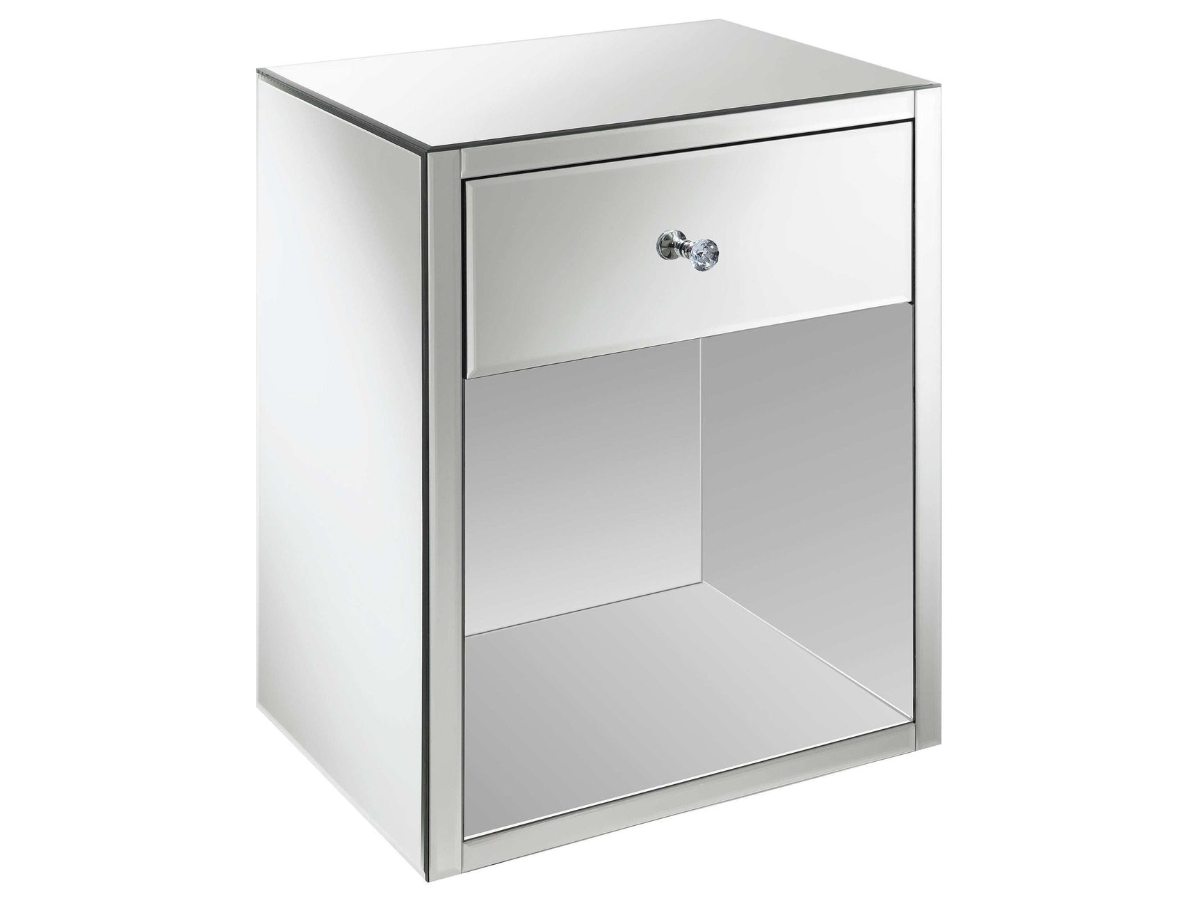 Coquette Mirror Side Table - Ornate Home