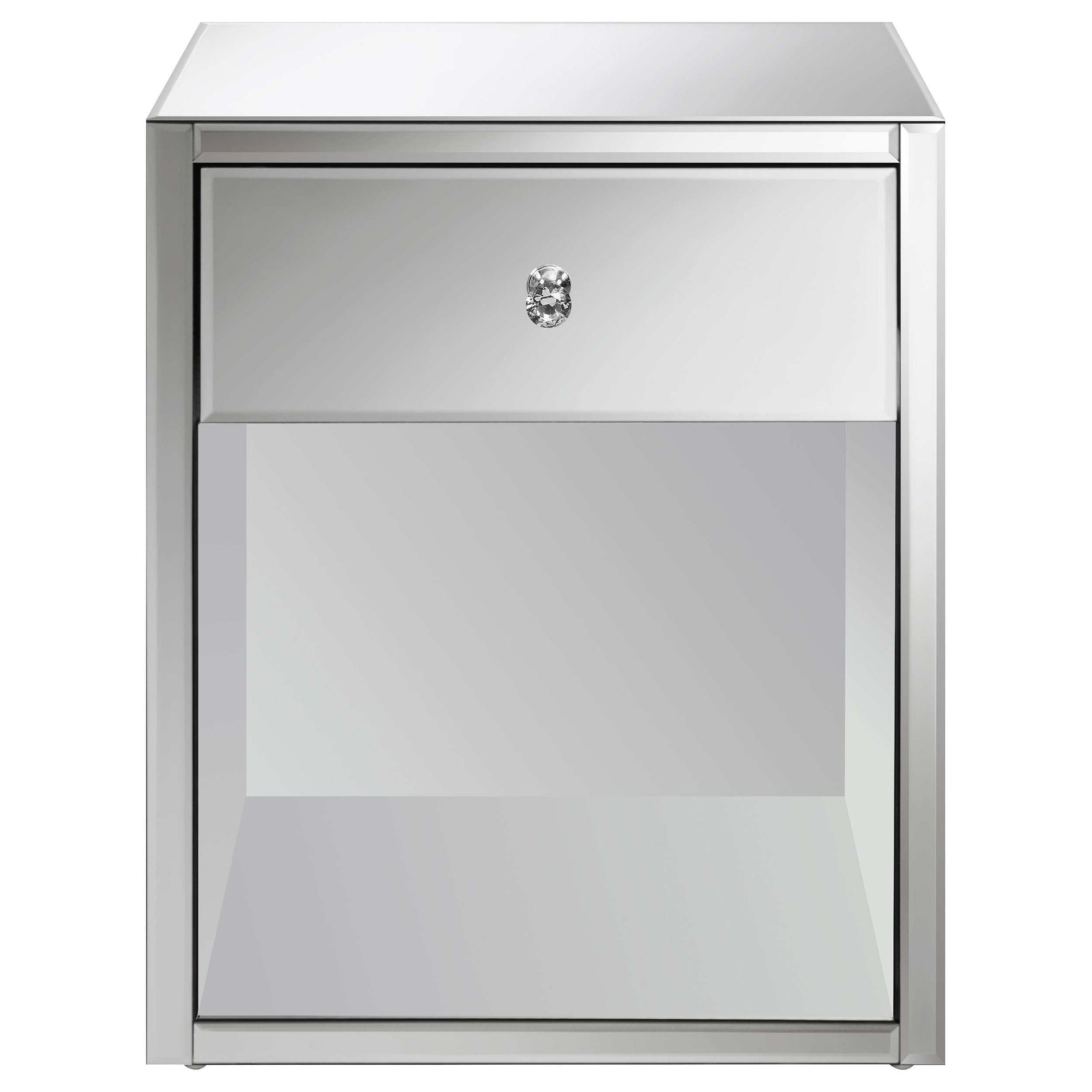 Coquette Mirror Side Table - Ornate Home