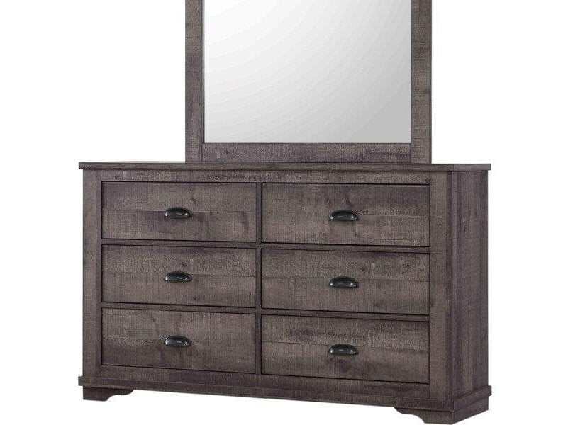 Coralee Gray Dresser - Ornate Home