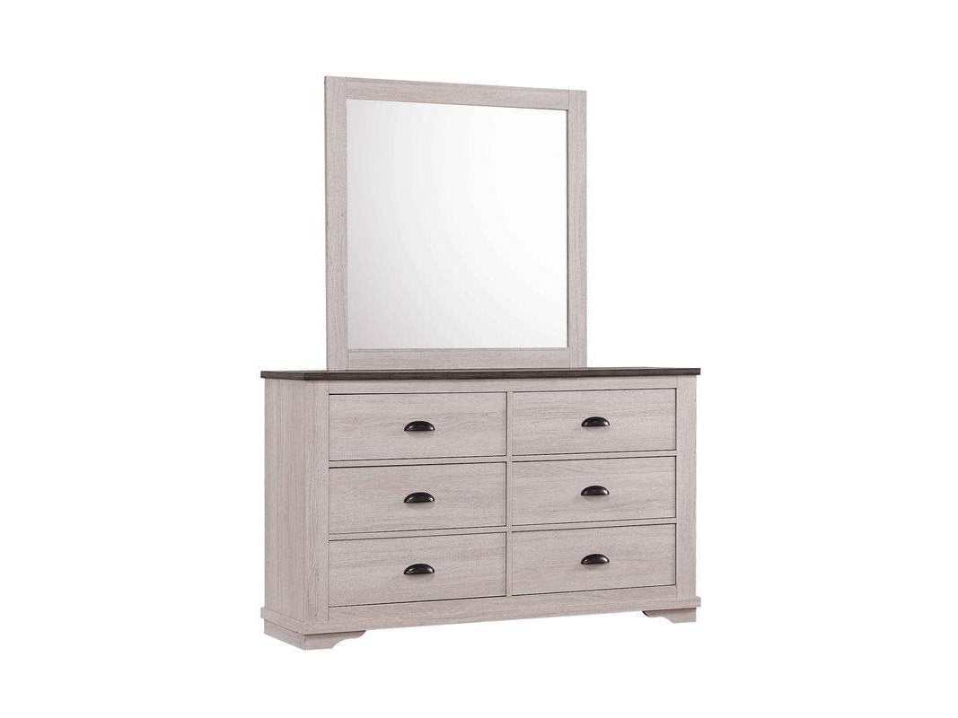 Coralee White Dresser - Ornate Home