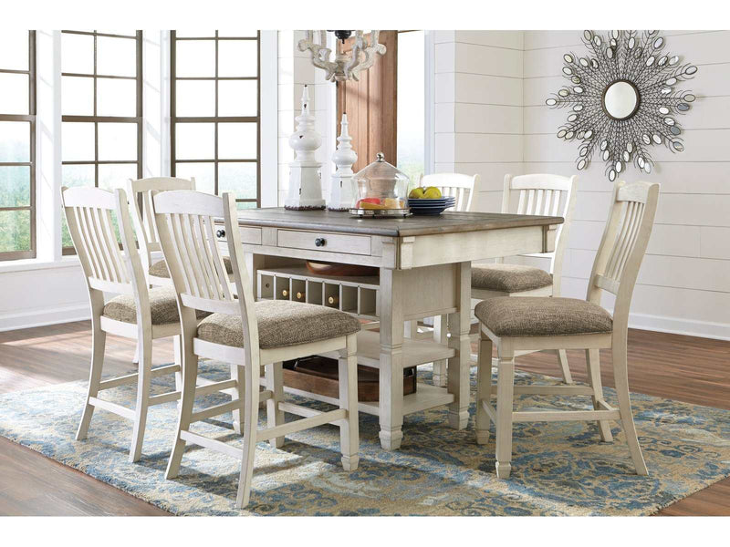 Bolanburg Two-Tone Counter Height Dining Room Set / 7pc - Ornate Home
