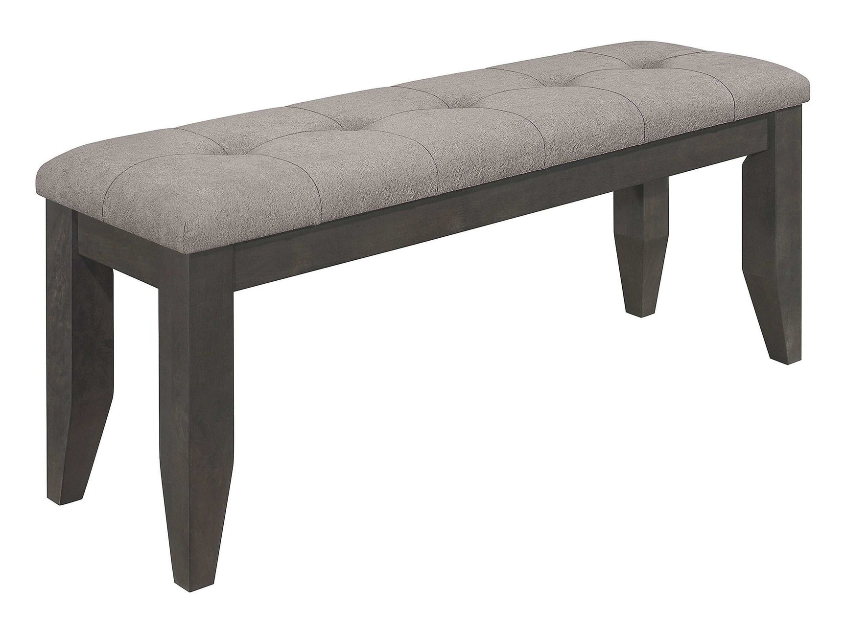 Dalila Dark Grey / Grey Bench - Ornate Home