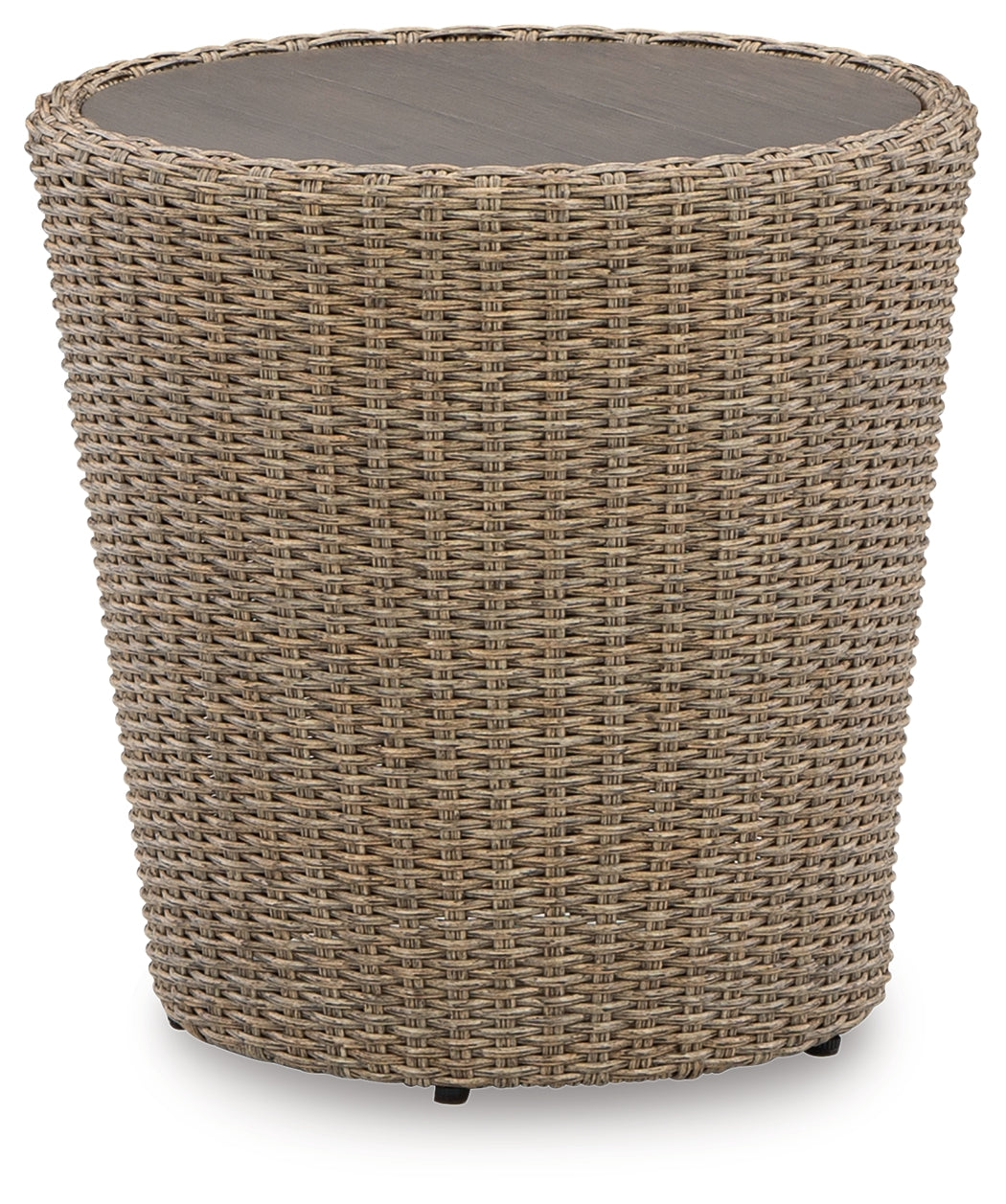 Danson Beige Outdoor End Table - Ornate Home