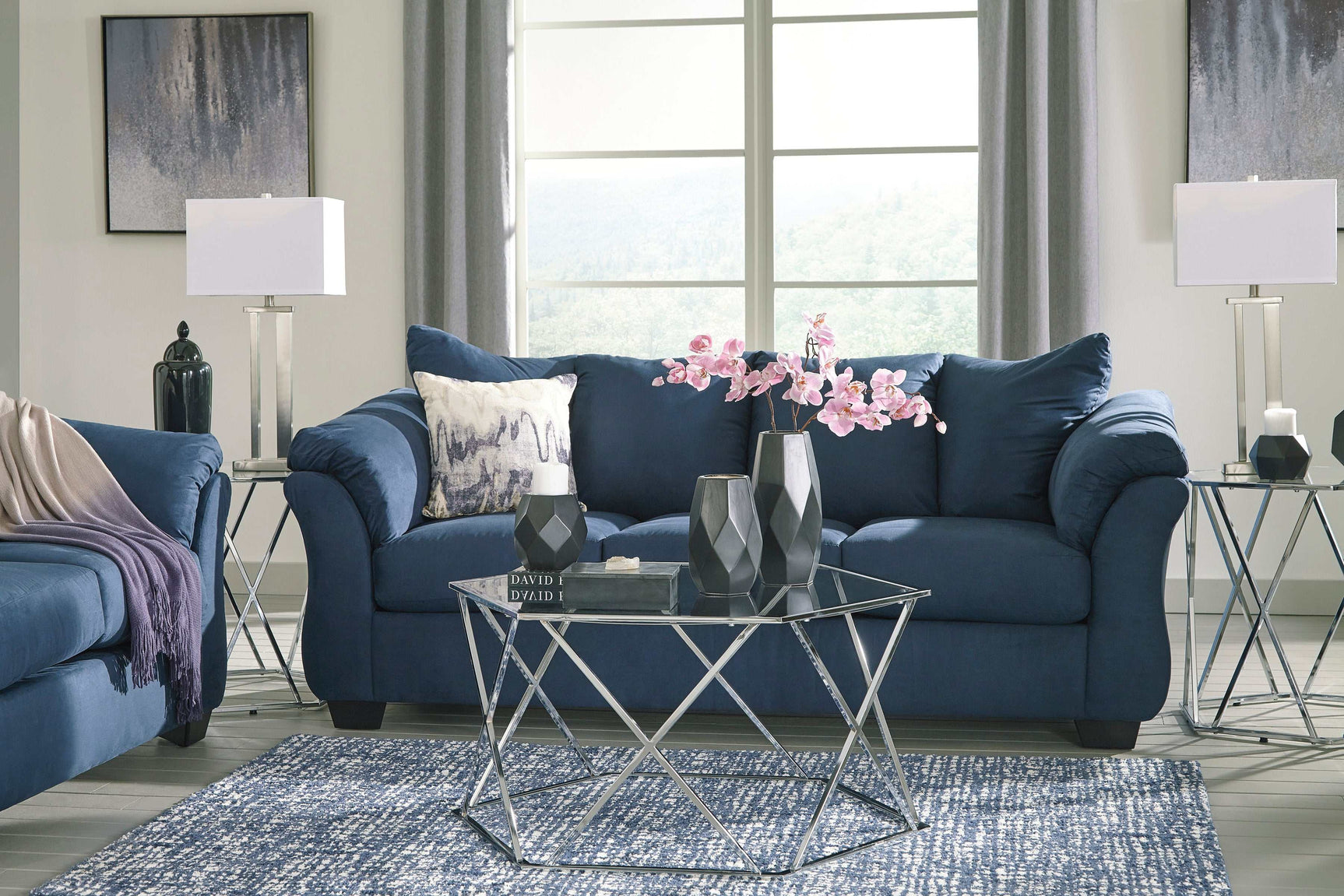 Darcy Stationary Sofa - Ornate Home