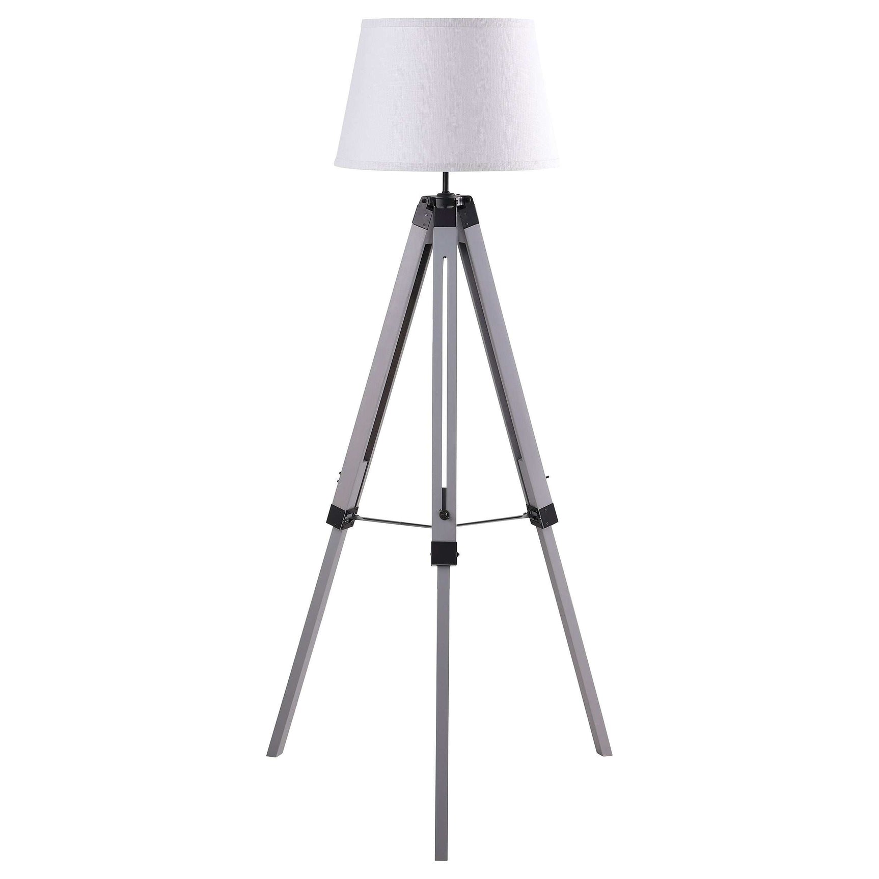 Dayton Grey Floor Lamp - Ornate Home