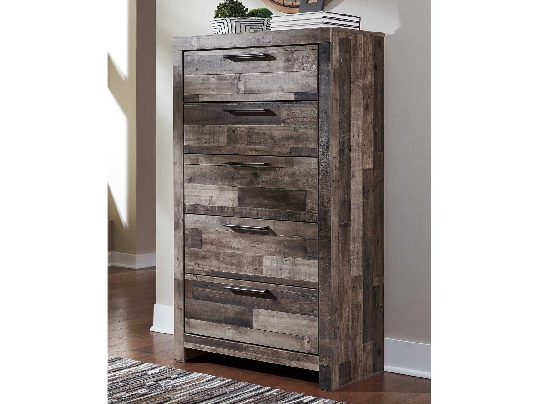 Derekson Multi Gray Chest - Ornate Home