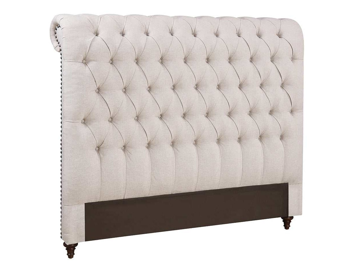 Devon Beige California King Headboard - Ornate Home