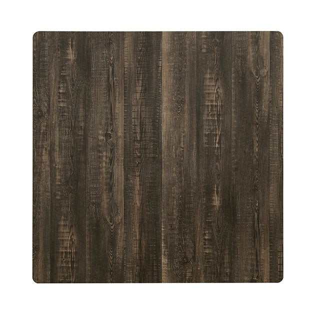 Dicarda Distressed Walnut/Sand Black Counter Height Dining Table - Ornate Home